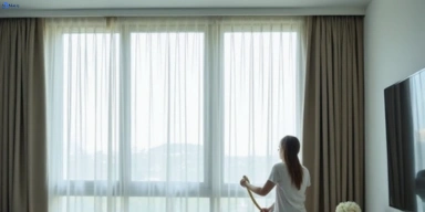 Delicate sheer drape cleaning north-bondi-nsw Matty Curtain Cleaning